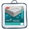 New ❤️ Tontine Comfortech Reversible Mattress Topper White 🛒