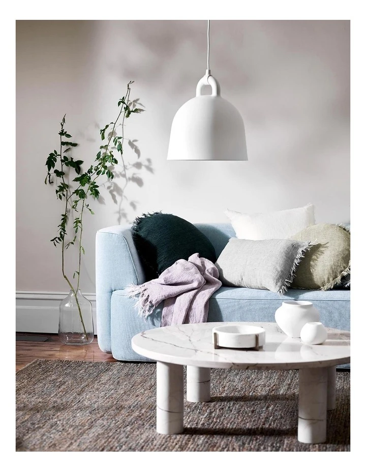 Outlet ๐ Aura Home Vintage Linen Fringe Cushion Sand ๐ฏ 2 Outlet ๐ Aura Home Vintage Linen Fringe Cushion Sand ๐ฏ - Image 2