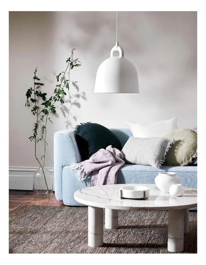 Flash Sale ๐ Aura Home Vintage Linen Fringe 45cm Round Cushion in Shell โ๏ธ 2 Flash Sale ๐ Aura Home Vintage Linen Fringe 45cm Round Cushion in Shell โ๏ธ - Image 2