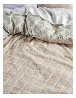 Flash Sale 🌟 Linen House Aida Quilt Cover Set Sky ✨ -Cozy Bed Store 840451600 4 720x928