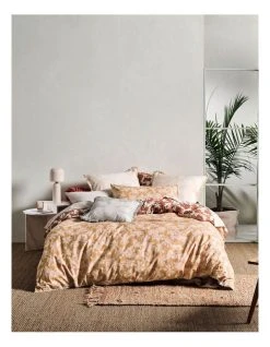 Wholesale 💯 Linen House Tourelles Quilt Cover Set Paprika 💯 -Cozy Bed Store 840453130 3 720x928