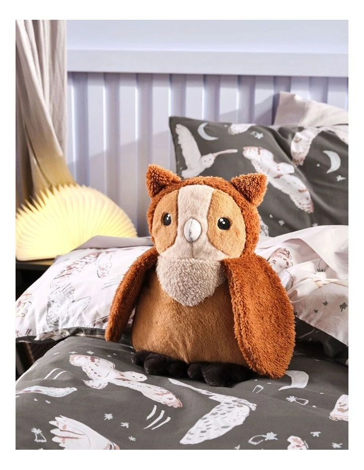 New ✨ Linen House Kids I'M A Hoot Cushion Brown 🧨 2 New ✨ Linen House Kids I'M A Hoot Cushion Brown 🧨 - Image 2