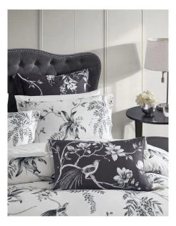 Promo ⭐ Grace by Linen House Ellison Cushion White 👏