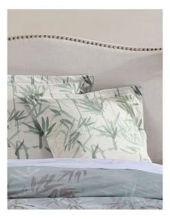 Best Pirce ⭐ Grace by Linen House Bamboo Florette Quilt Cover Set in Sage 🤩 -Cozy Bed Store 840493360 4 720x928