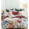 Promo 👏 M.M Linen Blooming Quilt Cover Set Multicolour 🤩