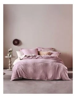 Best Sale 👏 Linen House Elysian Quilt Cover Set Orchid ⌛