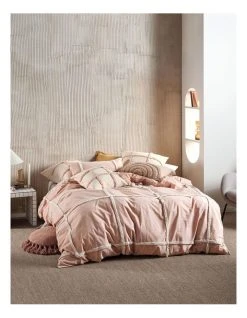 Deals 🛒 Linen House Lyndon Quilt Cover Set 🔔