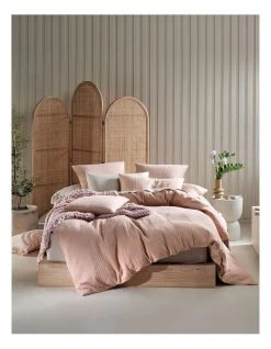 Promo 🔥 Linen House Osmond Quilt Cover Set 🎉