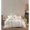 Deals 👏 Linen House Shrimpton Quilt Cover Set White 🎉
