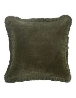 Brand new 👍 M.M Linen Sabel 50X50cm Cushion Olive ✔️
