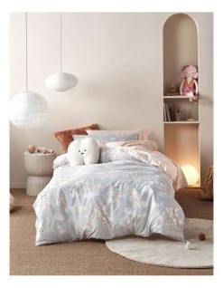 Budget 😀 Linen House Kids Wish Upon A Tooth Fairy Quilt Cover Set in Grey ✔️