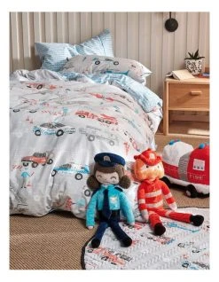 Cheap 🥰 Linen House Kids Frankie Firetruck Cushion 😀
