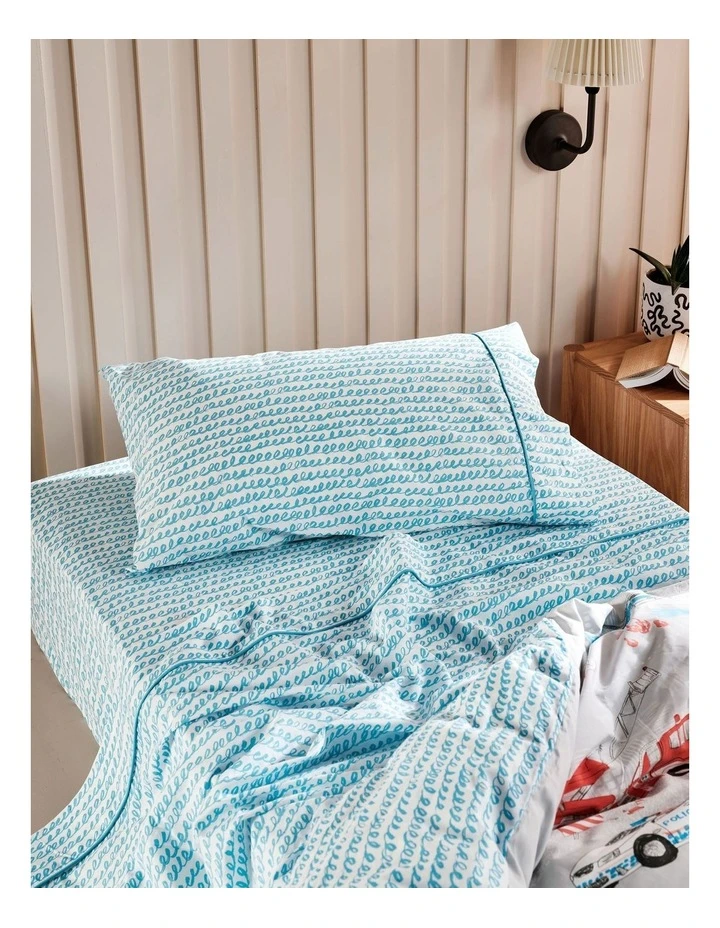 Budget ๐ฏ Linen House Kids 225TC Playset Sheet Set Blue ๐งจ 1 Budget ๐ฏ Linen House Kids 225TC Playset Sheet Set Blue ๐งจ