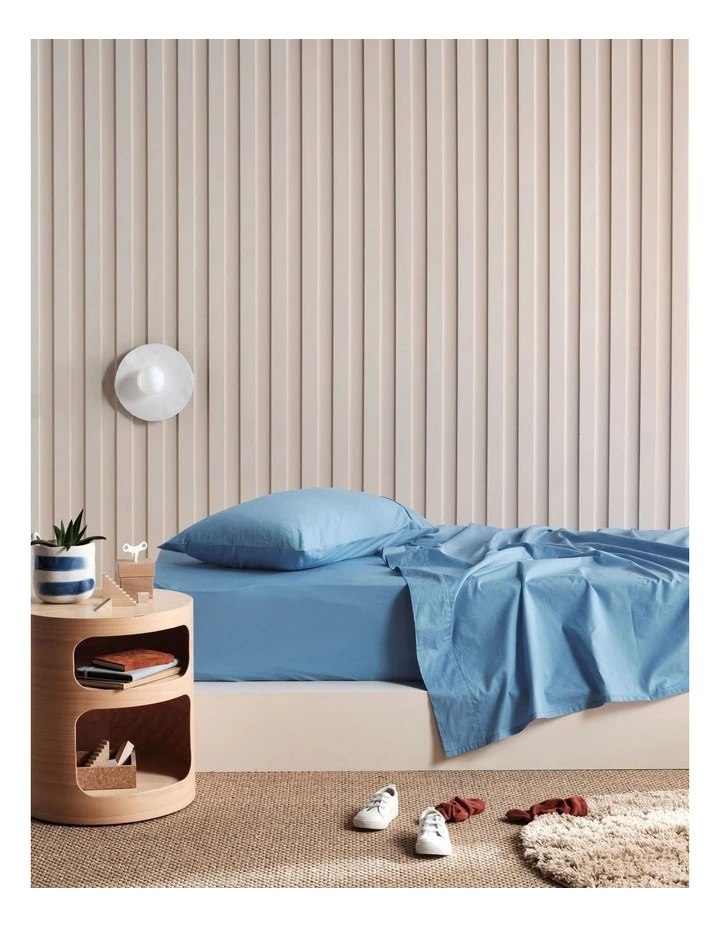 Cheapest ๐ Linen House Kids 225TC Lollipop Sheet Set in Blue Sky ๐ 1 Cheapest ๐ Linen House Kids 225TC Lollipop Sheet Set in Blue Sky ๐