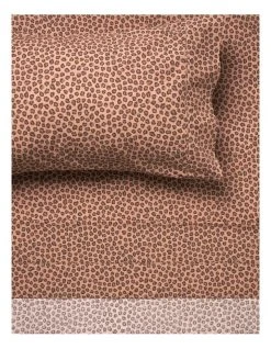 Cheap ⌛ Linen House 250TC Goldie Sheet Set in Brandy 🛒 -Cozy Bed Store 842034700 842027320 3 720x928