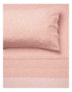 Buy ⌛ Linen House 250TC Goldie Sheet Set in Rose ⭐ -Cozy Bed Store 842034700 842027770 3 720x928