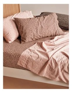 Buy ⌛ Linen House 250TC Goldie Sheet Set in Rose ⭐ -Cozy Bed Store 842034700 842027770 4 720x928