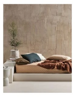 Best Pirce ❤️ Linen House 250TC Vivienne Sheet Set in Pecan ⌛ -Cozy Bed Store 842034790 842029120 5 720x928