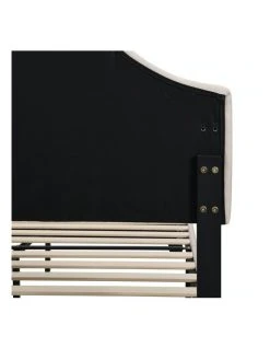 New 😍 IHOMDEC BEF03 Queen Size Wooden Upholstered Bed Frame Beige 🧨 -Cozy Bed Store 842431870 7 720x928