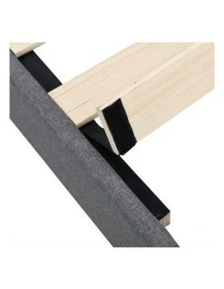 Wholesale ✔️ IHOMDEC BEF03 Queen Size Wooden Upholstered Bed Frame Grey ✨ -Cozy Bed Store 842432140 6 720x928