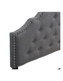 Flash Sale โค๏ธ IHOMDEC BEF02 Double Size Bed Frame Base Mattress Platform Grey โจ