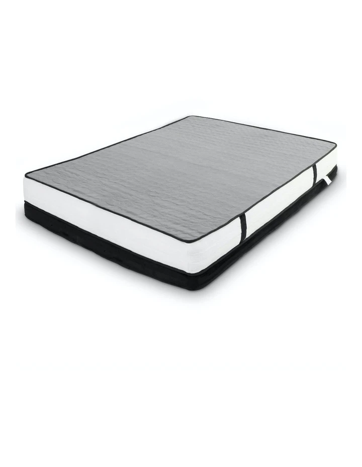 Outlet ❤️ Laura Hill Queen Mattress Bed Size Euro Top 5 Zone Spring Foam 32cm 👍 2 Outlet ❤️ Laura Hill Queen Mattress Bed Size Euro Top 5 Zone Spring Foam 32cm 👍 - Image 2