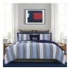 Deals 👏 Tommy Hilfiger Home Indigo Quilt Cover Set Striped Blue ✨
