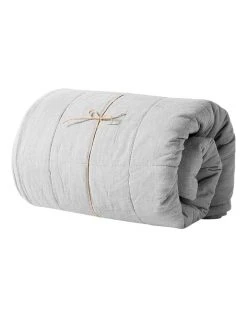 Best Pirce 👏 Aura Home Chambray Bed Cover in Dove 🤩 -Cozy Bed Store 846189010 846190540 3 720x928