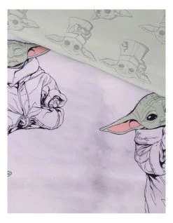 Outlet 🛒 Star Wars Baby Yoda Quilt Cover Set Multicolour 👍 -Cozy Bed Store 847319230 3 720x928