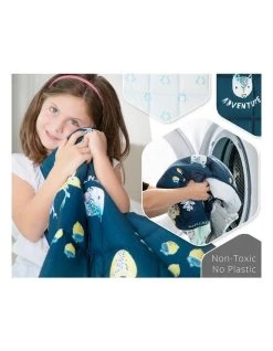 Best Sale 👏 Life Tree Kids Weighted Blanket - Blue Yellow Calming Blanket - 2.5kg ❤️ -Cozy Bed Store 848671300 5 720x928