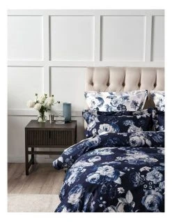 Flash Sale 🧨 Grace by Linen House Jardin Quilt Cover Set Navy ⌛ -Cozy Bed Store 851449600 3 720x928
