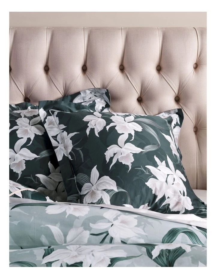 Best Pirce ๐ฅฐ Grace by Linen House Cattleya Quilt Cover Set Aqua ๐ 4 Best Pirce ๐ฅฐ Grace by Linen House Cattleya Quilt Cover Set Aqua ๐ - Image 4