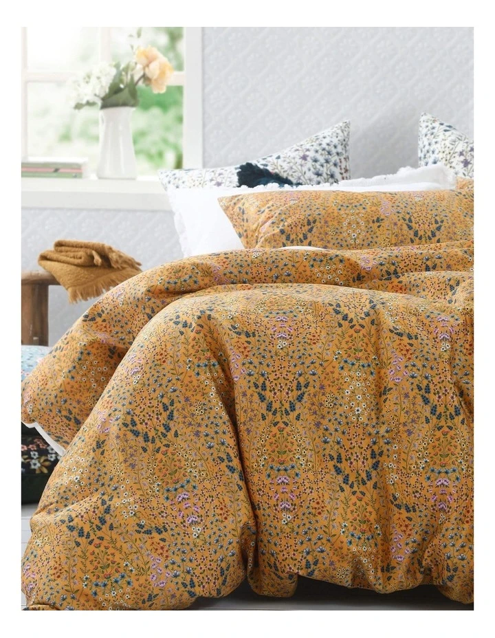 Budget ๐งจ M.M Linen Hattie Quilt Cover Set In Gold ๐ 2 Budget ๐งจ M.M Linen Hattie Quilt Cover Set In Gold ๐ - Image 2