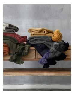 Cheapest 🥰 M.M Linen Birch Throw In Olive 👏 -Cozy Bed Store 853181650 853977880 3 720x928