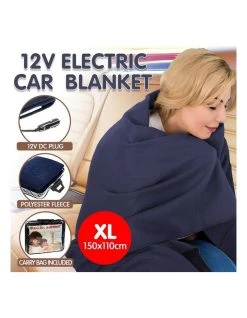 Best Pirce 🎉 Laura Hill 12 Volt Heated Car Blanket Travel Rug Soft Caravan Fleece Electric Throw DC Auto ⌛ -Cozy Bed Store 855666010 6 720x928