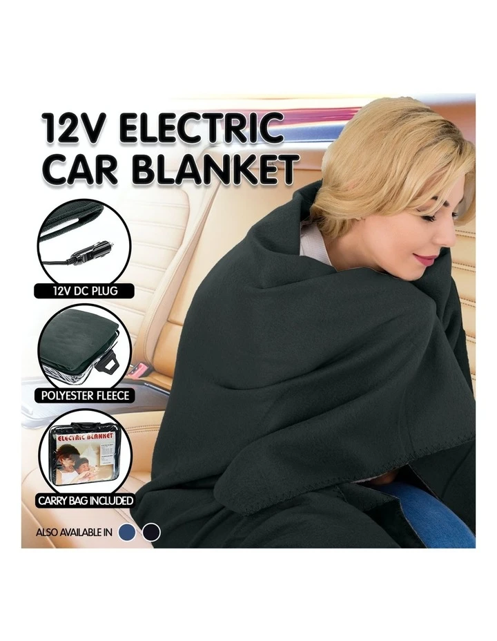 Top 10 ❤️ Laura Hill Heated Car Blanket Travel Rug Soft Caravan Fleece Electric Throw 12 Volt Dc Auto Black 🤩 6 Top 10 ❤️ Laura Hill Heated Car Blanket Travel Rug Soft Caravan Fleece Electric Throw 12 Volt Dc Auto Black 🤩 - Image 6