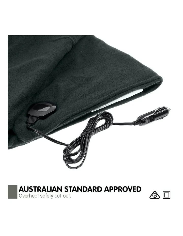 Top 10 ❤️ Laura Hill Heated Car Blanket Travel Rug Soft Caravan Fleece Electric Throw 12 Volt Dc Auto Black 🤩 7 Top 10 ❤️ Laura Hill Heated Car Blanket Travel Rug Soft Caravan Fleece Electric Throw 12 Volt Dc Auto Black 🤩 - Image 7