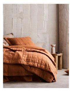 Top 10 ✔️ Sheridan Abbotson Bedcover in Maple 🛒
