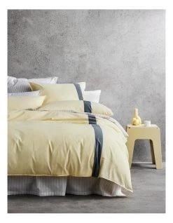 Best Sale ✔️ Sheridan Hanley Bed Linen Collection in Buttercream ⌛