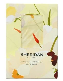 Budget ❤️ Sheridan Lanham Limited Edition Pillowcase In Curd 🔔 -Cozy Bed Store 855817930 3 720x928