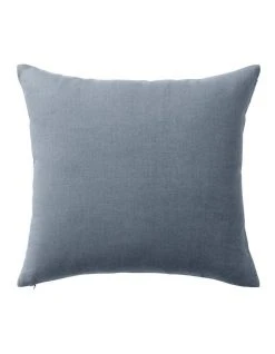 New 🔥 Sheridan Lucina Square Cushion in Slate Blue ⌛ -Cozy Bed Store 855818650 2 720x928