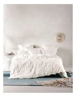 Hot Sale ❤️ Linen House Memphis Cushion White 🎁 -Cozy Bed Store 856123120 3 720x928