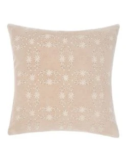 Discount 😍 Linen House Abigail Cushion In Sand 🌟