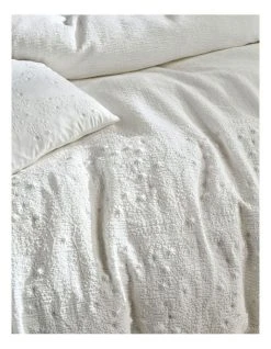 Buy 😀 Linen House Abigail Quilt Cover Set in White 🤩 -Cozy Bed Store 856123480 856002070 3 720x928
