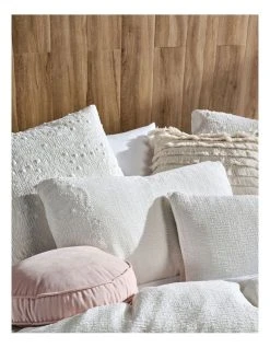 Buy 😀 Linen House Abigail Quilt Cover Set in White 🤩 -Cozy Bed Store 856123480 856002070 4 720x928