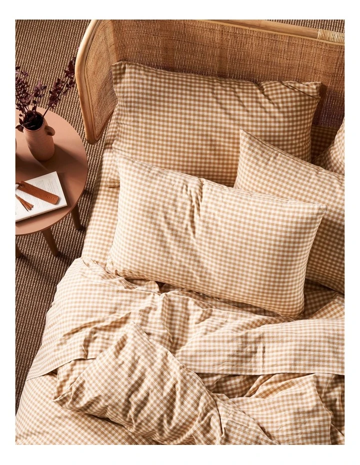Discount ๐ฏ Linen House Springsteen Quilt Cover Set Caramel โญ 2 Discount ๐ฏ Linen House Springsteen Quilt Cover Set Caramel โญ - Image 2