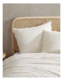 Promo 🔥 Linen House Galicia Quilt Cover Set Vanilla ⌛ -Cozy Bed Store 856124380 856116550 4 720x928