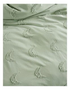 Discount 🌟 Linen House Kids Moon Gaze Quilt Cover Set in Wasabi ❤️ -Cozy Bed Store 856124920 856119430 3 720x928