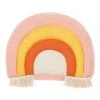 Discount ✔️ Linen House Kids Rainbow Buddy Cushion in Petal 💯