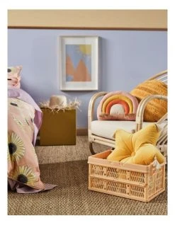 Discount ✔️ Linen House Kids Rainbow Buddy Cushion in Petal 💯 -Cozy Bed Store 856125370 3 720x928